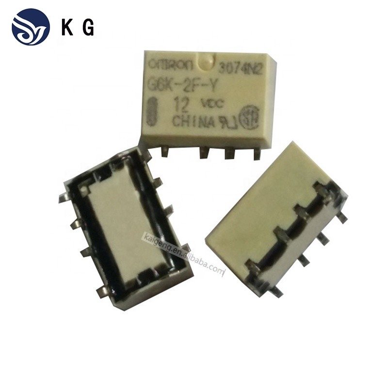 G6K-2F-Y-TR-DC12V Digital Electronics IC Omron Surface Mount Non-Latching Relay